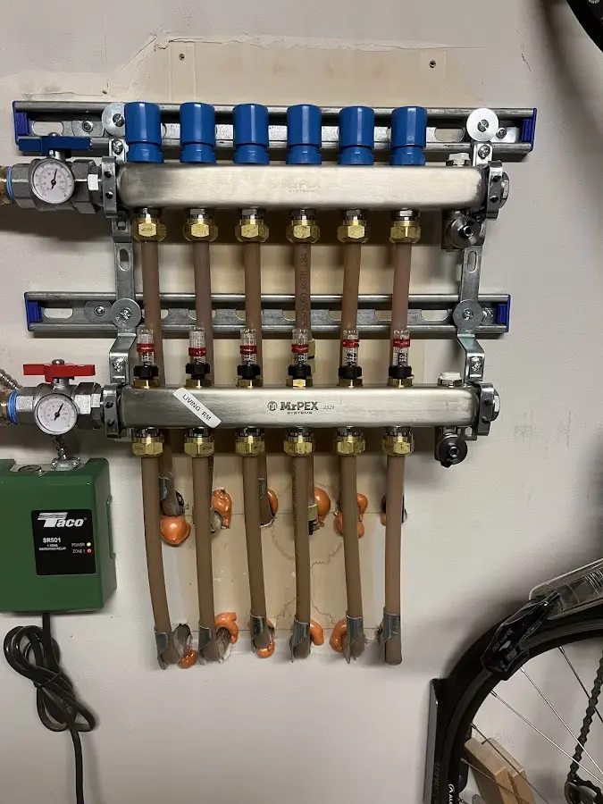 Plumber performing Leak Detection at a residential property in Denver City